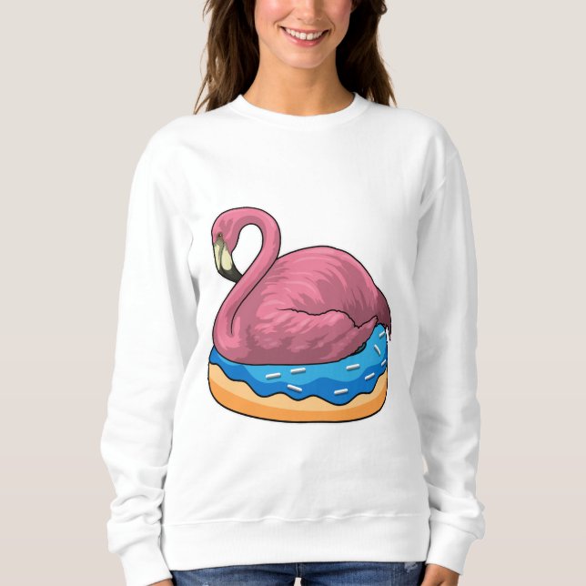 Sweatshirt Canard avec Donut (Devant)