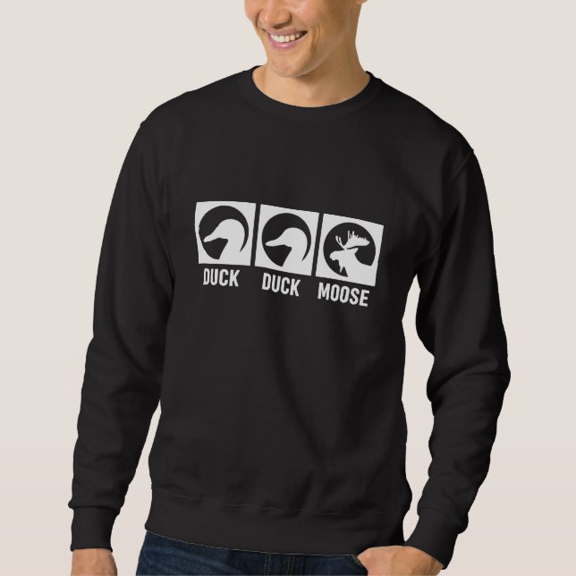 Sweatshirt Canard Canard Moose (Devant)
