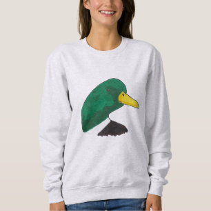 Sweatshirt Canard de Majard dessiné à la main