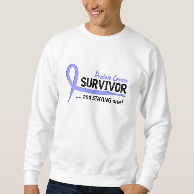 Sweatshirt Cancer de la prostate du survivant 8 (Devant)