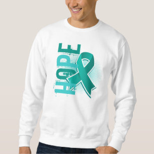 Sweatshirt Cancer ovarien de l'espoir 2