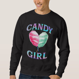 Sweatshirt Candy mignonne fille sucré Lolly bonbon Traite 1