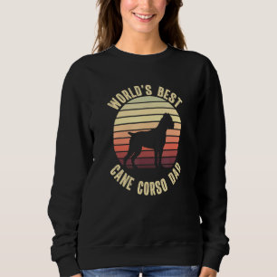 Sweatshirt Cane Corso Chien papa Meilleur Propriétaire de Chi
