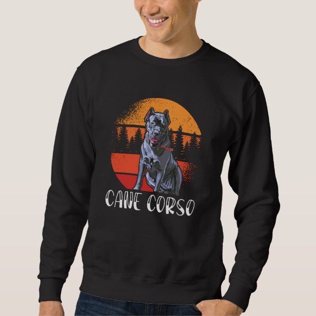 Sweatshirt Cane Corso Chien Propriétaire Cane Corsos (Devant)