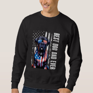 Sweatshirt Cane Corso Chiens Meilleur Chien Papa Jamais Drape