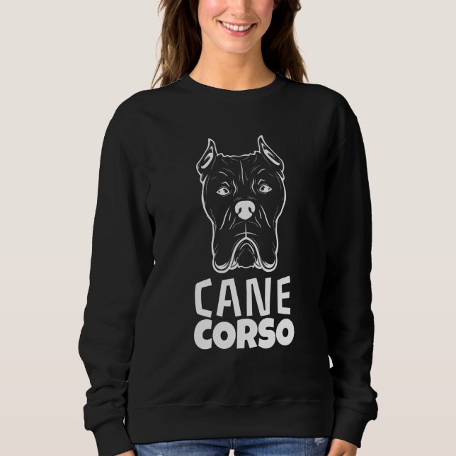 Sweatshirt Cane Corso Grand Motif (Devant)