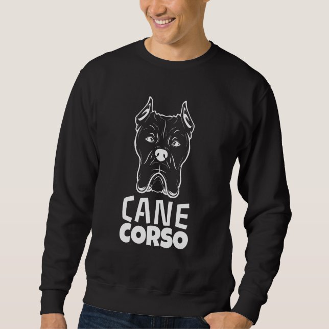Sweatshirt Cane Corso Grand Motif (Devant)