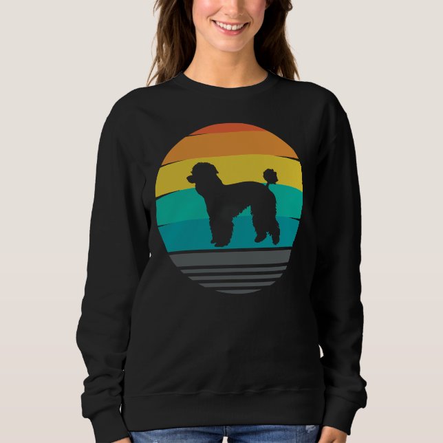 Sweatshirt caniche (Devant)