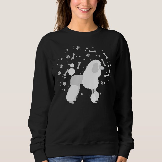 Sweatshirt caniche (Devant)