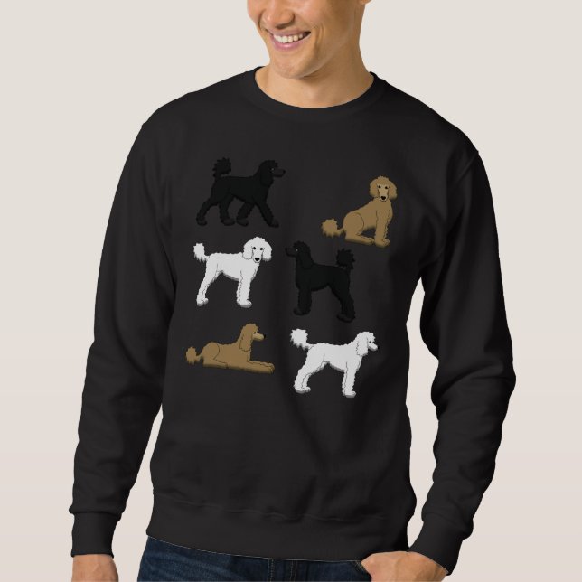 Sweatshirt caniche (Devant)