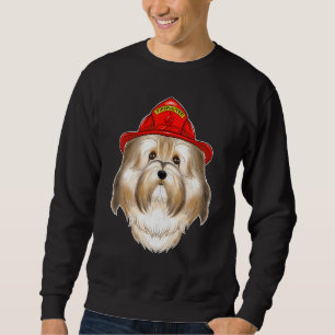 Sweatshirt Canine Handler I Fireman Chien I Pompier Havanes