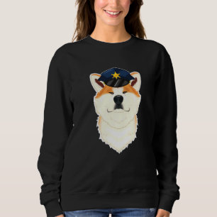 Sweatshirt Canine Handler I Police Chien I Police Akita Inu