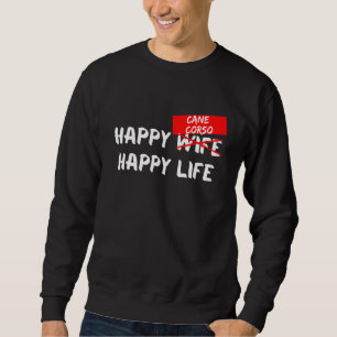 Sweatshirt Canne Corso Chien se reproduit heureux Vie Animal 