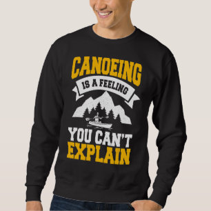 Sweatshirt Canoë Canoë Paddle Sport d'aviron Kayak 1
