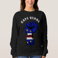 Cap-Vert Handfist Cape Verdean Pride Cabo Roots