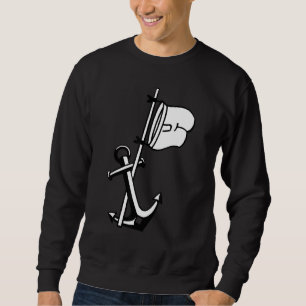 Sweatshirt Capitaine Boat Ancre Capitaine