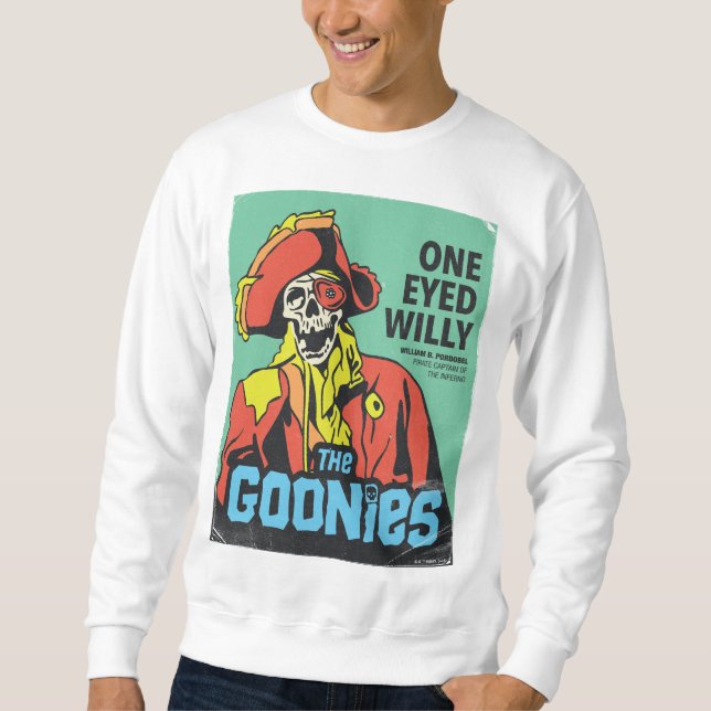Sweatshirt Capitaine de l'Inferno Willy Pirate à un oeil (Devant)