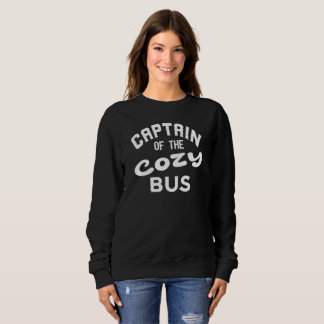 Sweatshirt Capitaine Du Cosy Bus, Hiver, Saison Cosy,