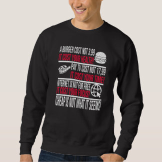 Sweatshirt capitalisme de consommation