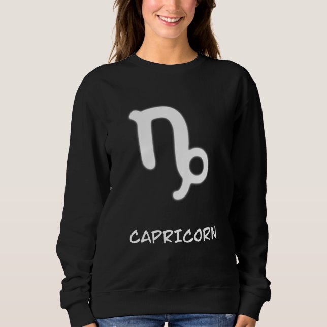 Sweatshirt Capricorne Horoscope Zodiac Esotericisme (Devant)