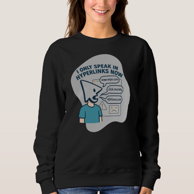 Sweatshirt Caractère de dessin animé amusant avec la tête du  (Devant)