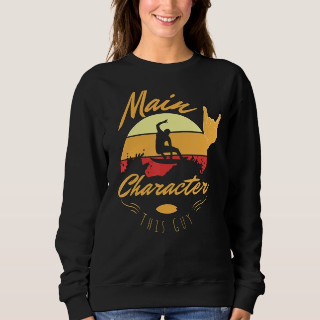 Sweatshirt Caractère principal Ce type (Devant)