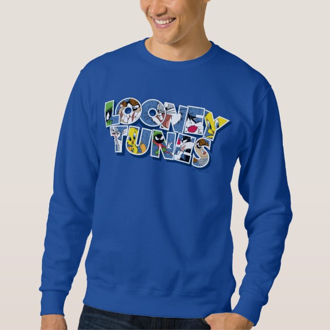 Sweatshirt Caractères LOONEY TUNES™ en lettres (Devant)
