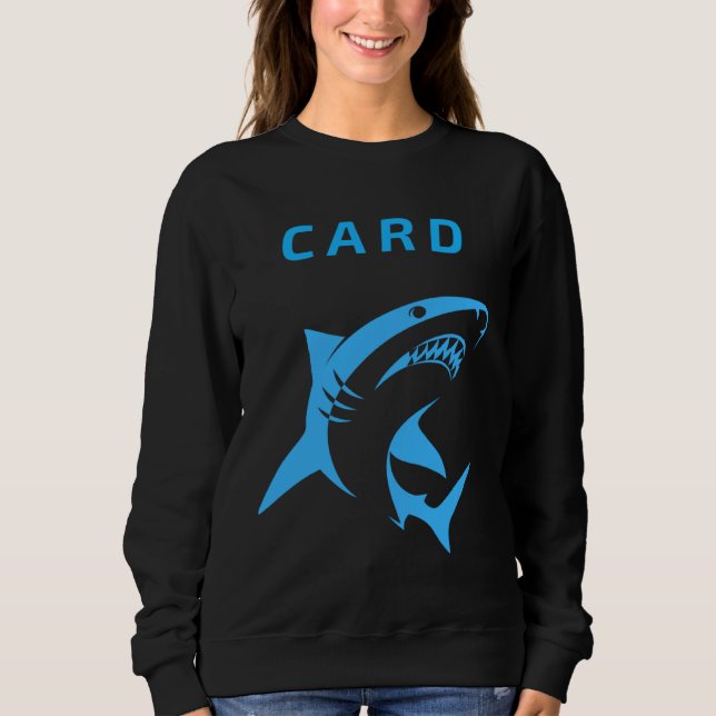 Sweatshirt Card Shark Poker (Devant)