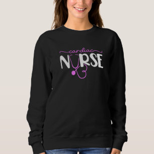 Sweatshirt Cardiac Infirmière Cardiologie cardiaque Soins inf