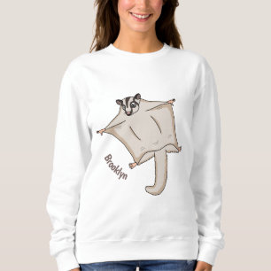 Sweatshirt Caricature de planeur de sucre volant mignon