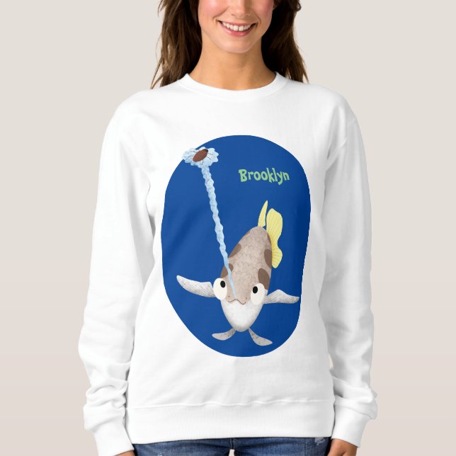 Sweatshirt Caricature de Tir à l'arc (Devant)