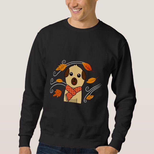 Sweatshirt Carlin À Écharpe - T-Shirt Classique D'Automne 380 (Devant)
