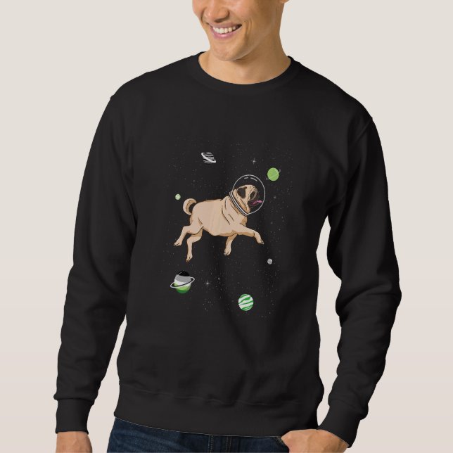 Sweatshirt Carlin Aromantique Dans L'Espace Fierté Aromantiqu (Devant)