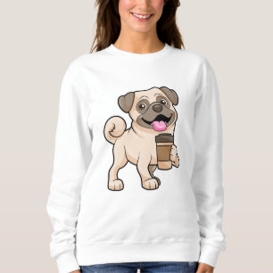 Sweatshirt Carlin avec café pour aller