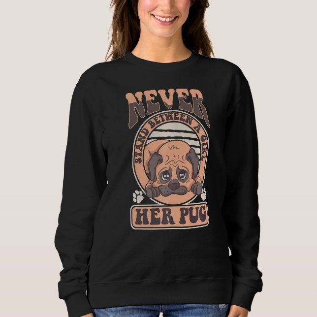 Sweatshirt Carlin Carlins chien (Devant)