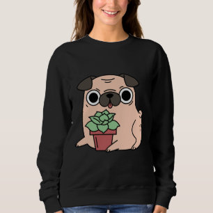 Sweatshirt Carlin et succulent plante classique T-shirt 693