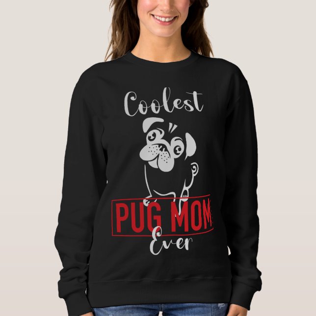 Sweatshirt Carlin le plus frais Maman toujours classique T-sh (Devant)