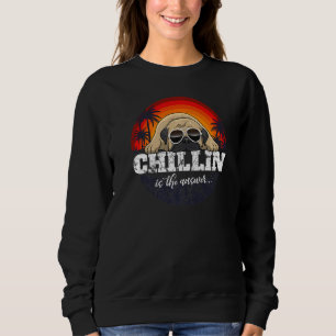 Sweatshirt Carlin Mops Carlin Chien race 34