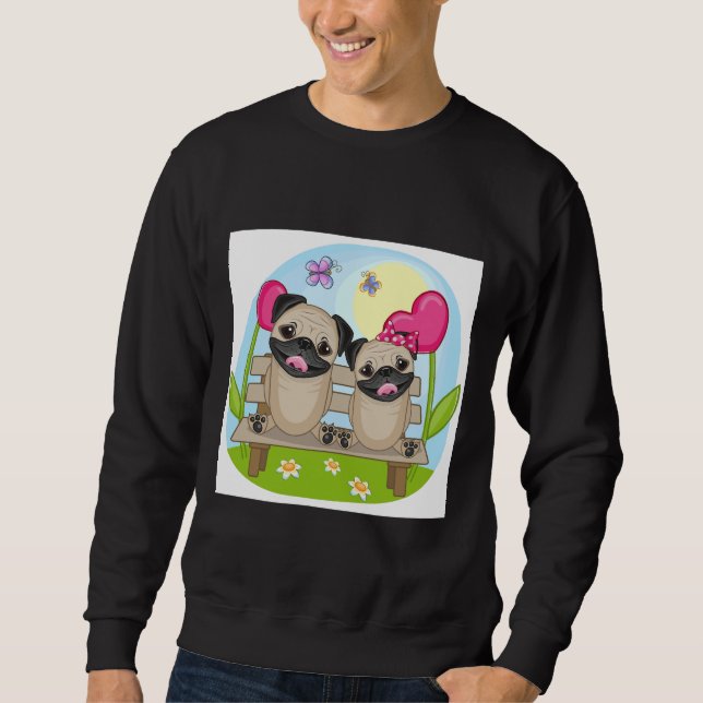 Sweatshirt Carlins en Love Essential T-shirt 862 (Devant)