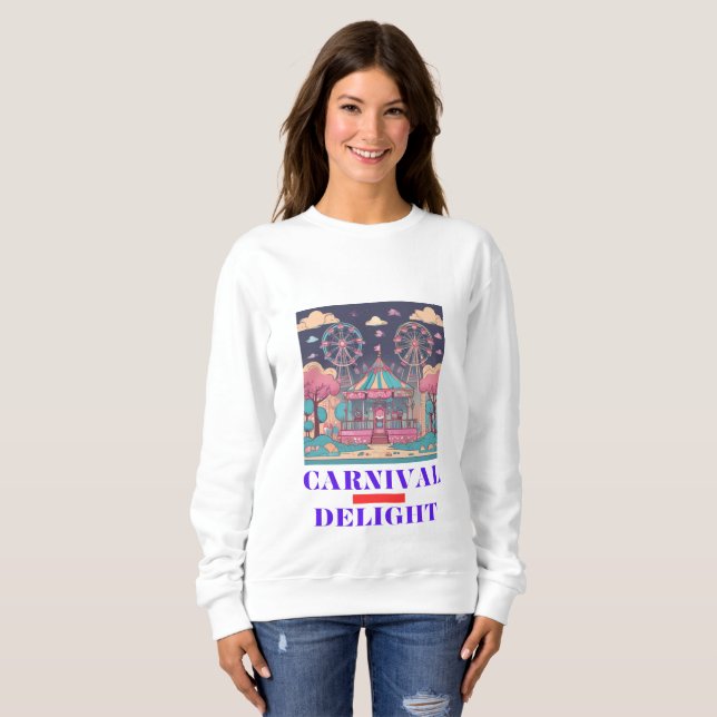Sweatshirt Carnival Delft Design (Devant entier)