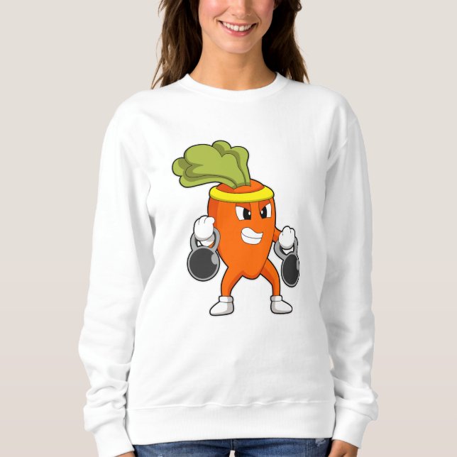 Sweatshirt Carotte à Fitness avec cloches (Devant)