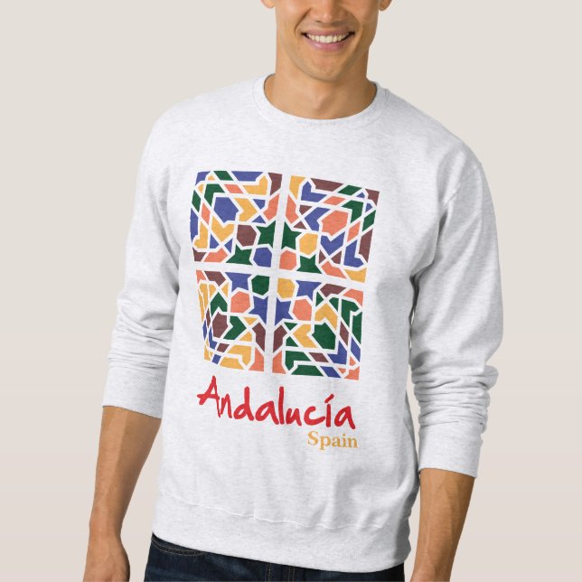 Sweatshirt Carreaux andalous 1 (Devant)