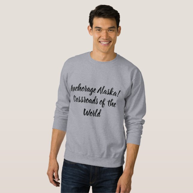 Sweatshirt Carrefour mondial d'Anchorage (Devant entier)