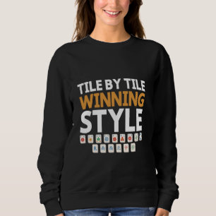 Sweatshirt Carrelage Par Carrelage Style Game Carrelage Mahjo