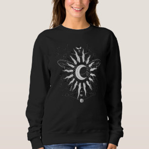 Sweatshirt Carte de Tarot Occulte Goth Grunge Gothique Punk