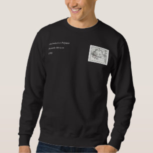 Sweatshirt Carte du cru 1806 - Australasie et Polynesie