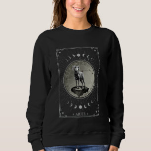 Sweatshirt Carte Tarot Bries SIGNE Zodiaque Astrologie Mars A