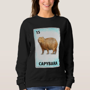 Sweatshirt Cartes Capybara Mexicaine