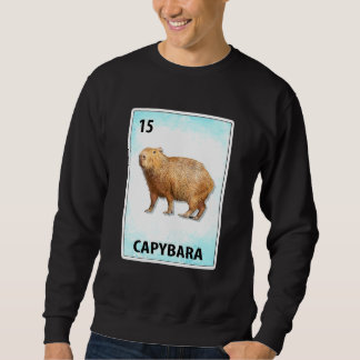 Sweatshirt Cartes Capybara Mexicaine