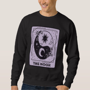 Sweatshirt Cartes Mystiques Lune Et Sun Tarot Cartes Occulte